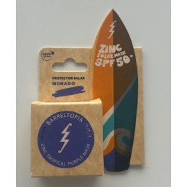 ZINC SOLAR MASK SPF 50 BARRELTOPIA TARRITO MORADO