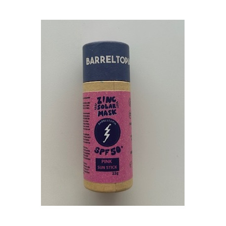 ZINC SOLAR MASK SPF 50 BARRELTOPIA STICK ROSA