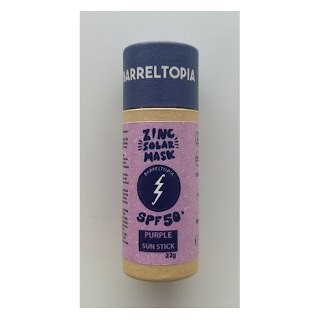 ZINC SOLAR MASK SPF 50 BARRELTOPIA  STICK MORADO