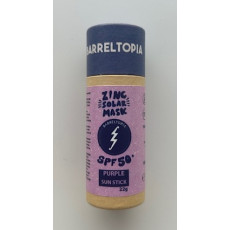 ZINC SOLAR MASK SPF 50 BARRELTOPIA  STICK MORADO