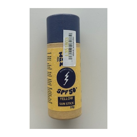 ZINC SOLAR MASK SPF 50 BARRELTOPIA STICK AMARILLA