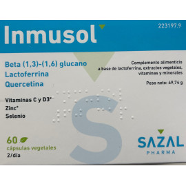 Inmusol - Sazal Pharma - Complemento alimenticio