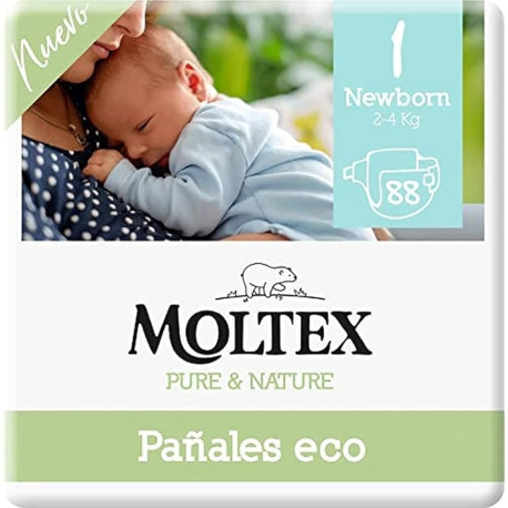 2-5KG MOLTEX PURE & NATURE T1 (22 PAÑALES)