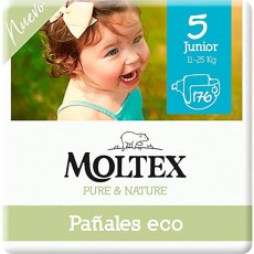 13-18KG MOLTEX PURE & NATURE T5 (44 PAÑALES)