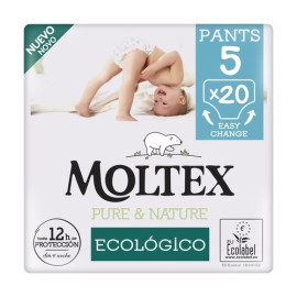 9-14KG MOLTEX PURE & NATURE T5 (20 PANTS)