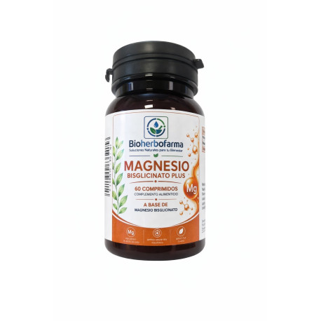 MAGNESIO BISGLICINATO PLUS - 60 C0MPRIMIDOS - BIOHERBOFARMA