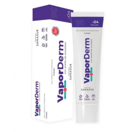 Sanasur VaporDerm Cremigel Balsámico (75 ml) – Alivio Natural para la Congestión y la Tos